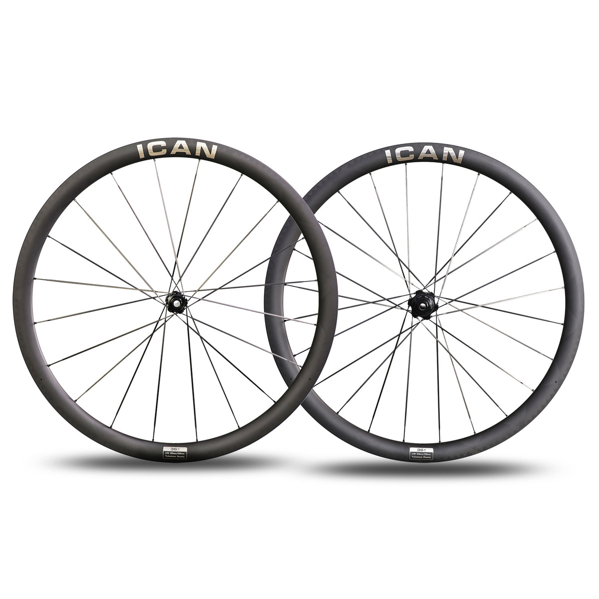 36/50mm Pie Carbon Spoke-23mm Inner Width