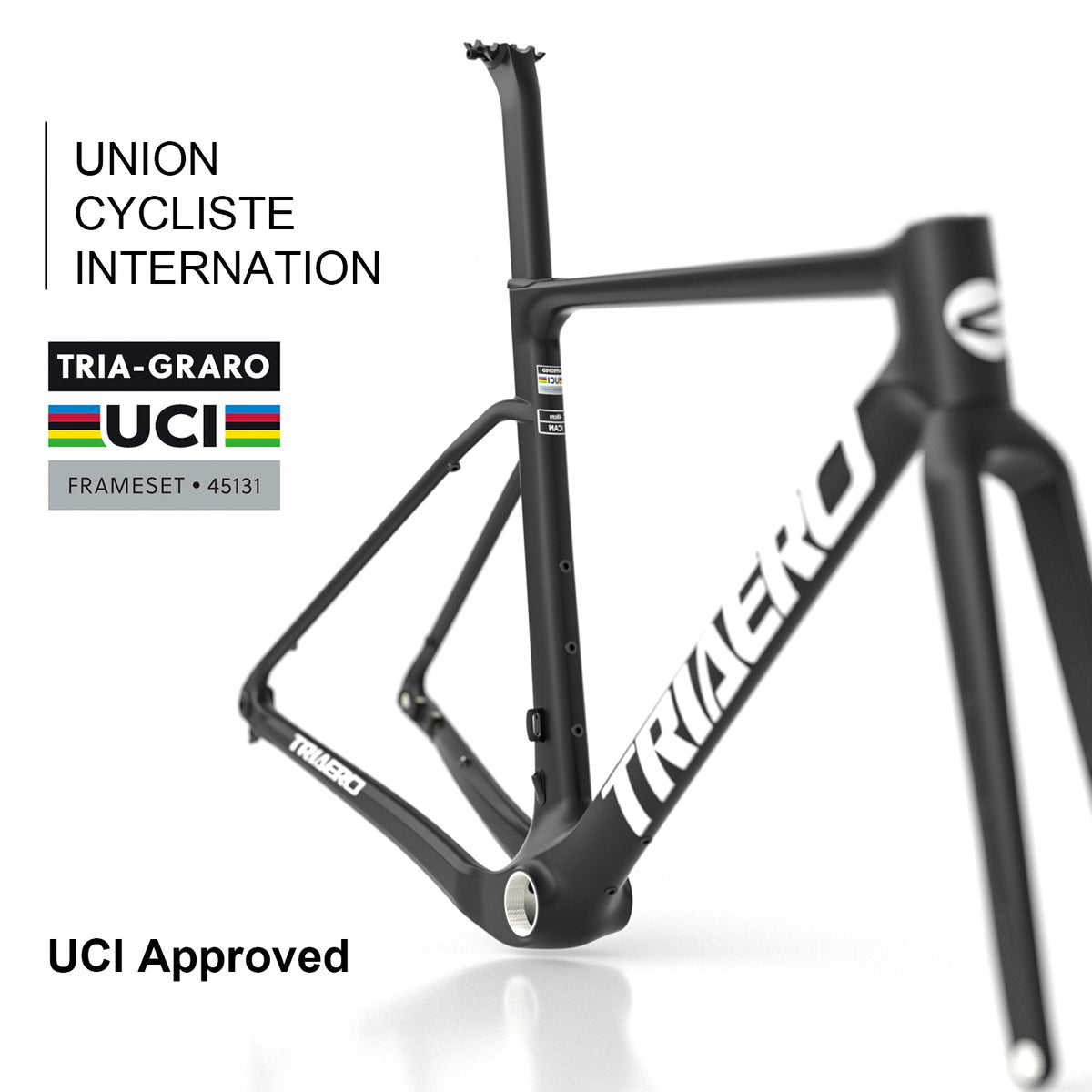 ICAN UCI Approval Gravel Bike Frame Graro