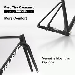 ICAN UCI Approval Gravel Bike Frame Graro